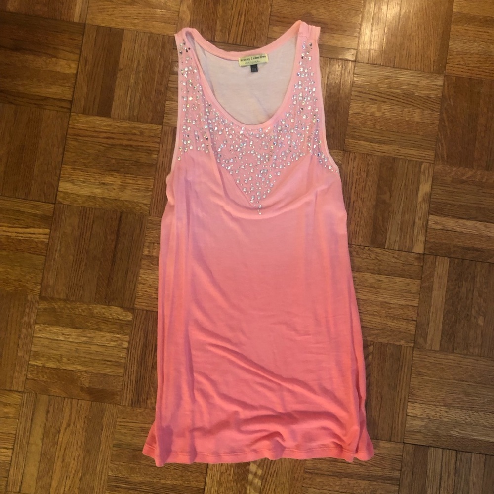 Sexy bling shiny ombré blouse seize S bershka